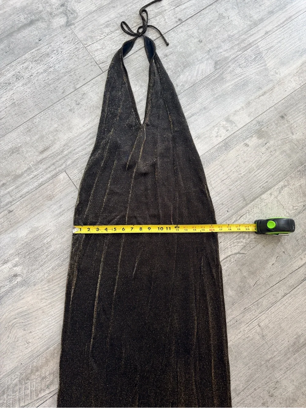 RARE Vintage Y2K Victoria’s Secret Backless Sheer Halter Dress with Deep plunge